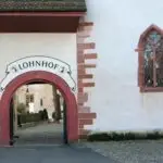 The Lohnhof archway in Basel where Centrepoint rooms are located