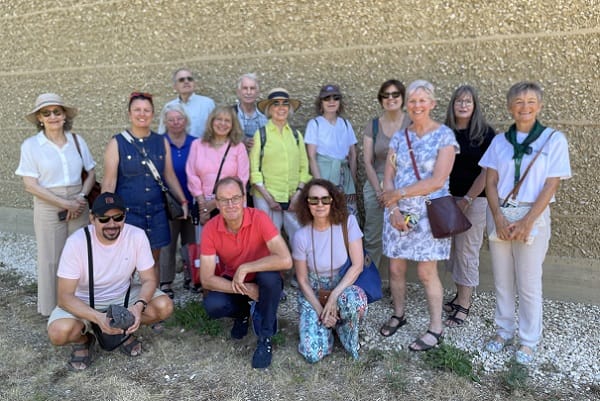 Centrepoint members tour the Ricola Herb Center in Laufen BL.