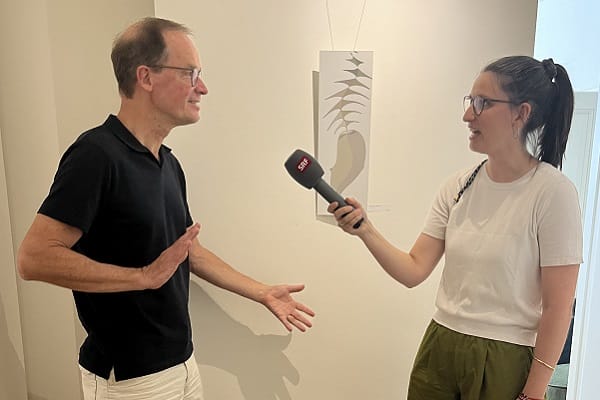 Jan-Willem with interviewer Lisa Garberson